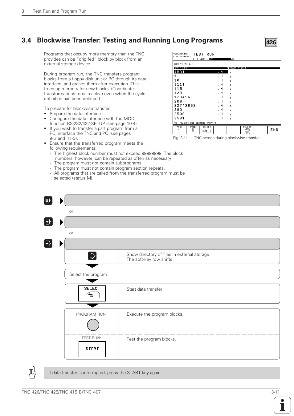 HEIDENHAIN TNC 407 (280 580) ISO Programming User Manual | Page 97 / 333