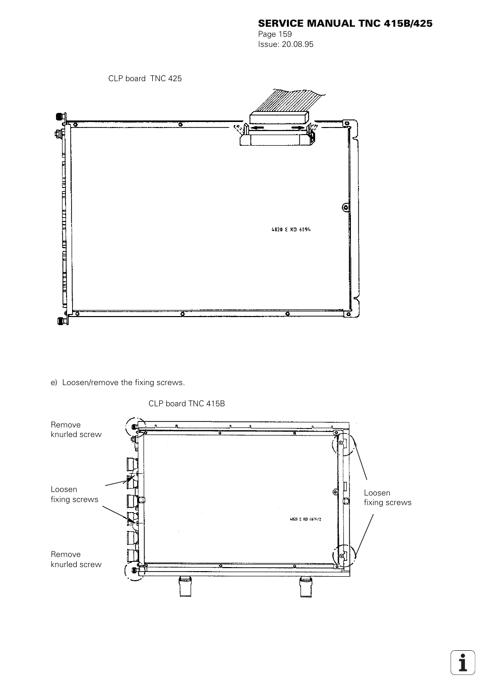 HEIDENHAIN TNC 415 (259 9x0) Service Manual User Manual | Page 164 / 252