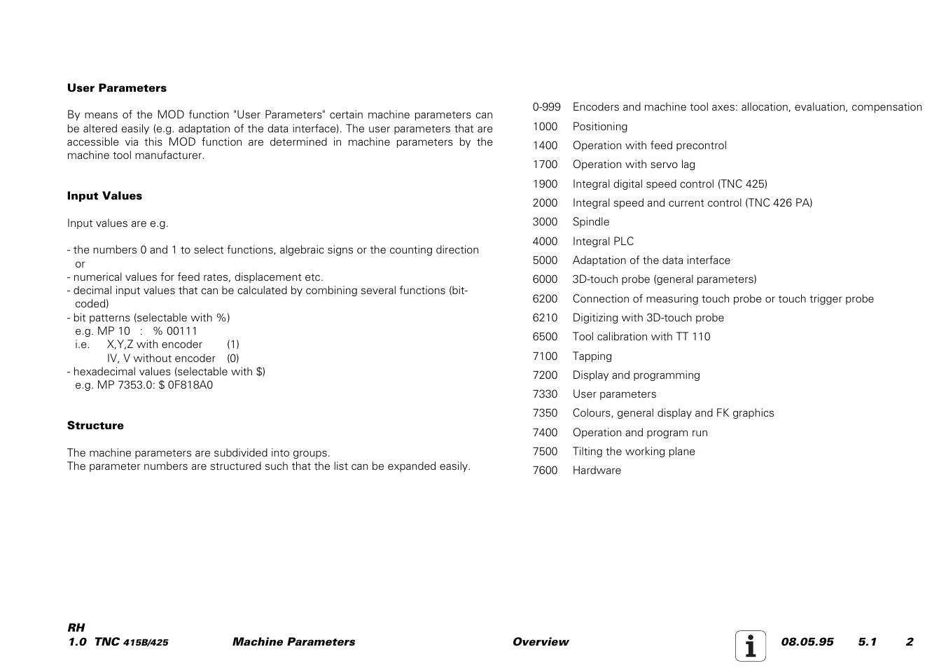 HEIDENHAIN TNC 415 (259 9x0) Service Manual User Manual | Page 177 / 252
