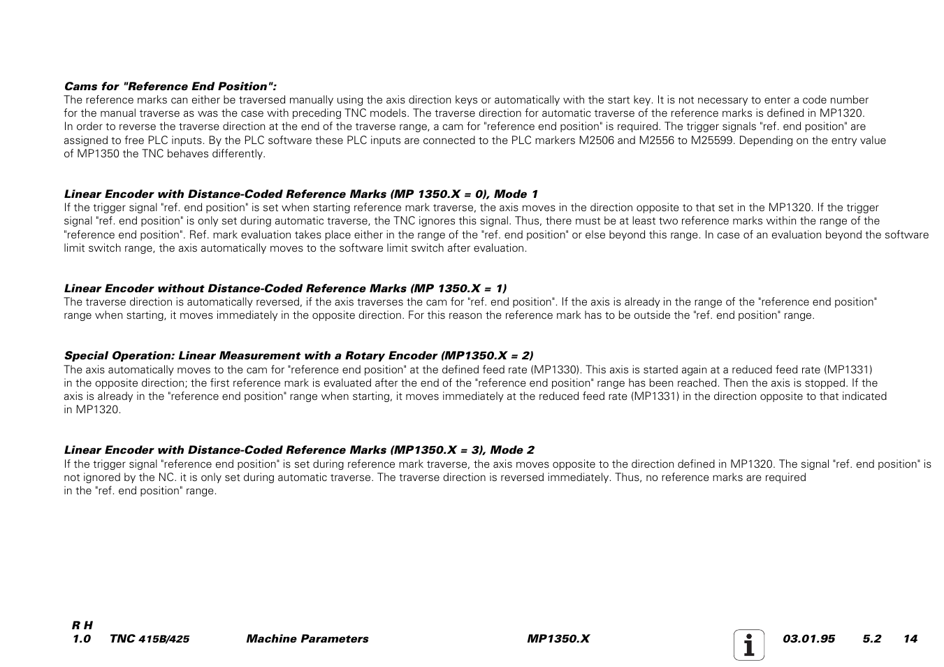 HEIDENHAIN TNC 415 (259 9x0) Service Manual User Manual | Page 191 / 252