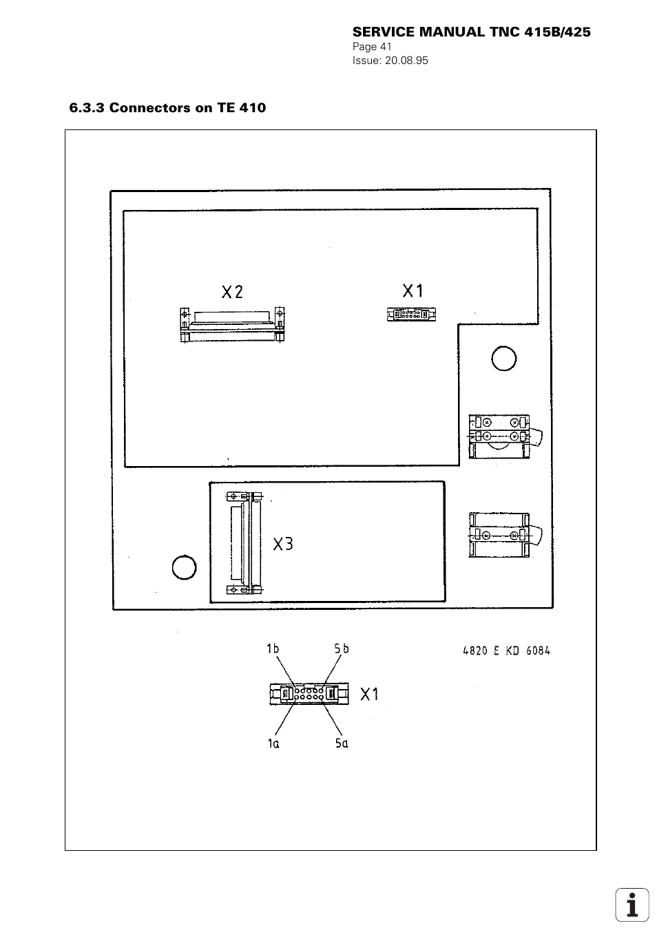 HEIDENHAIN TNC 415 (259 9x0) Service Manual User Manual | Page 44 / 252