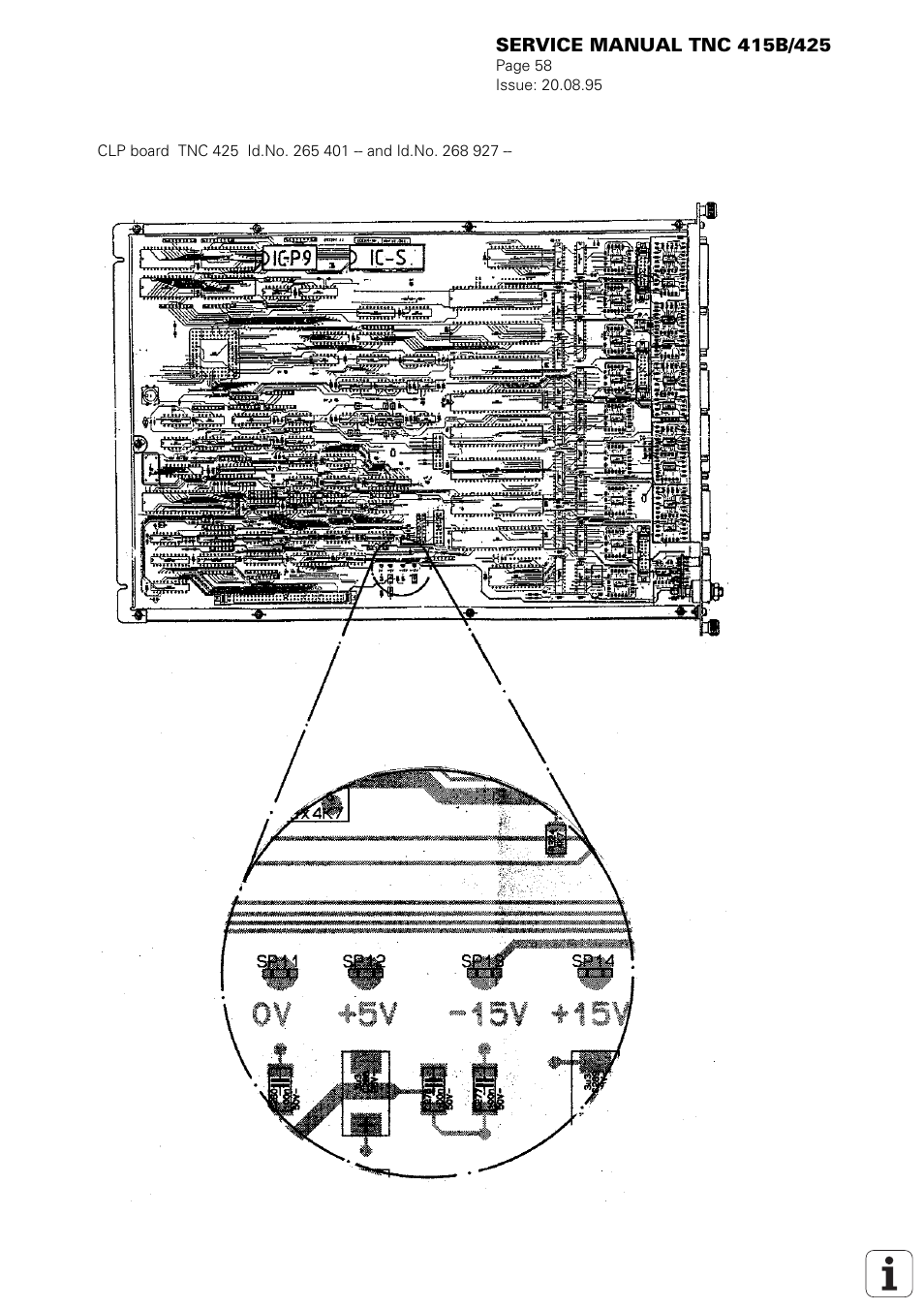 HEIDENHAIN TNC 415 (259 9x0) Service Manual User Manual | Page 61 / 252