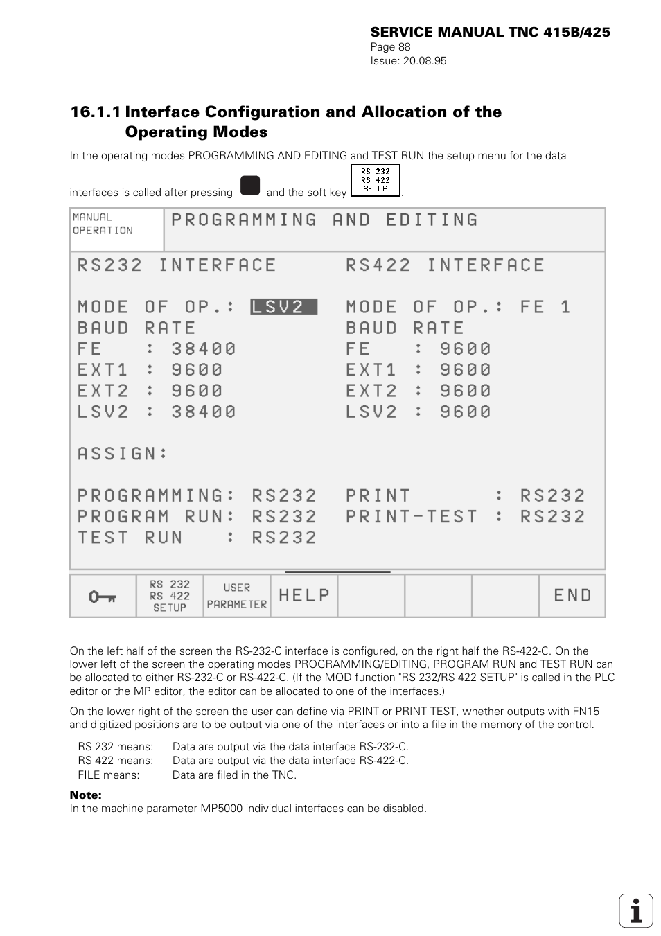 HEIDENHAIN TNC 415 (259 9x0) Service Manual User Manual | Page 93 / 252
