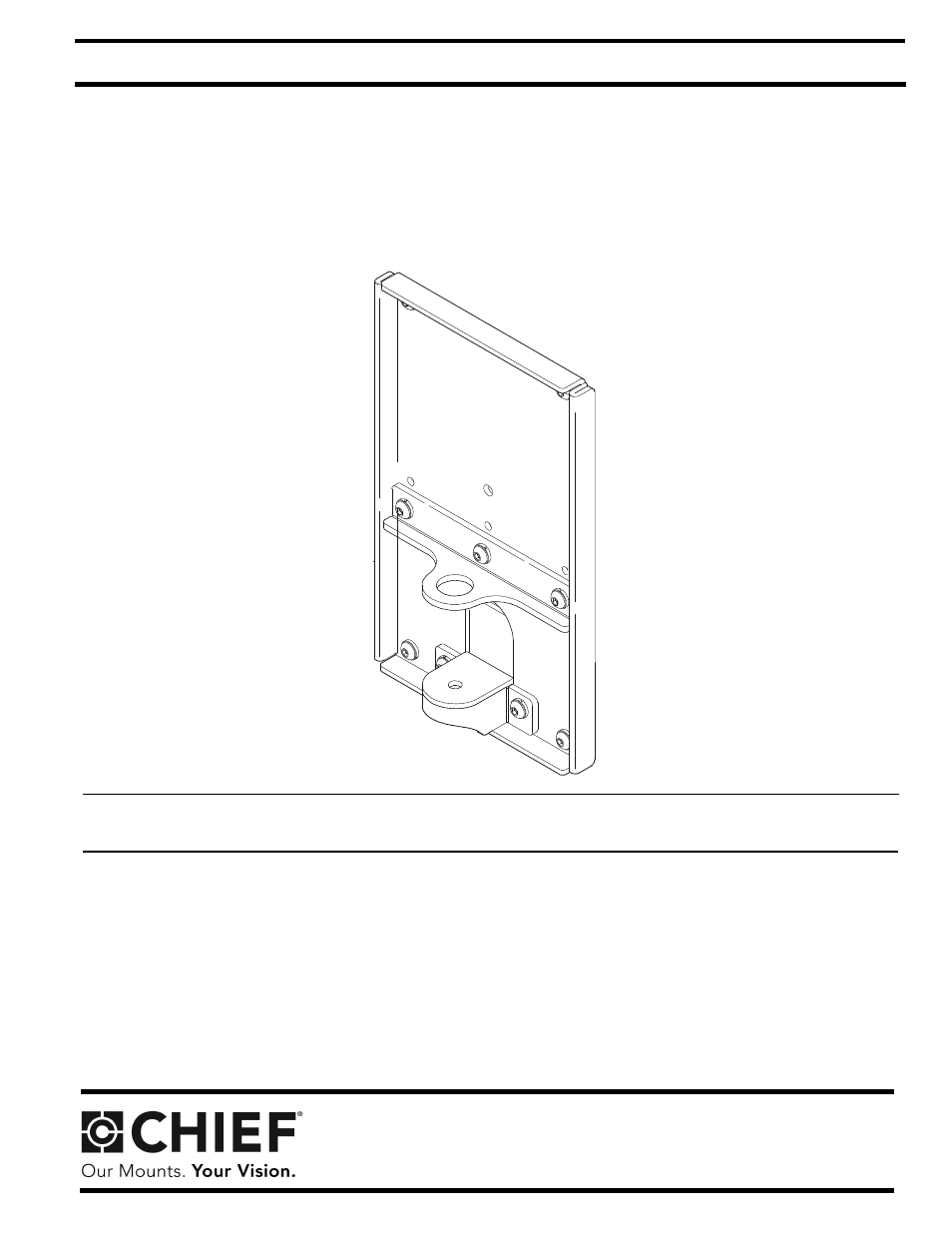 Chief Manufacturing F-Series Steel Stud FSA1018 User Manual | 8 pages