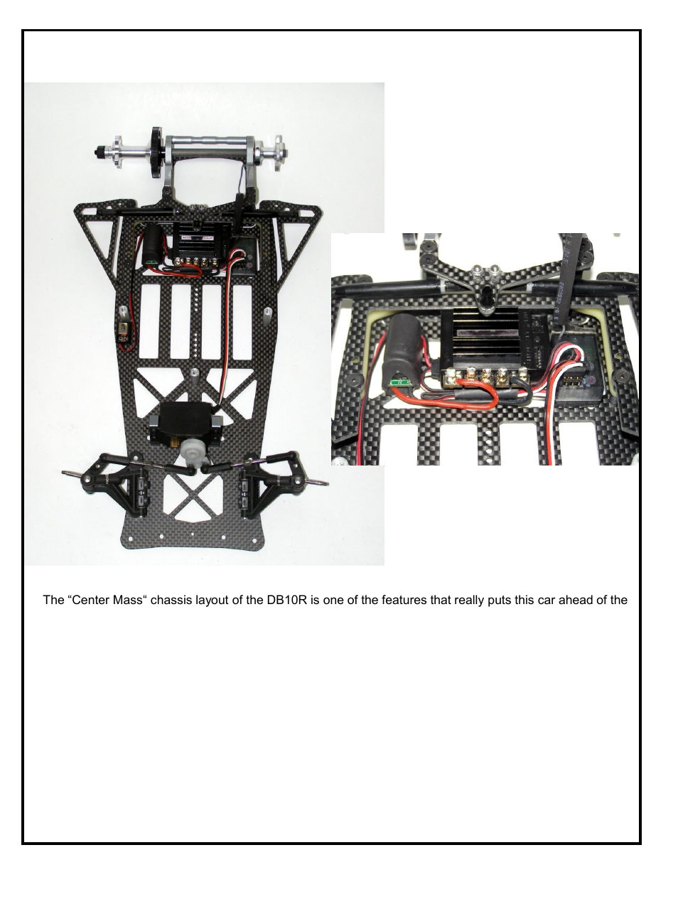 Mounting electronics (4 cell & saddle lipo) | BMI Racing DB10T User Manual | Page 12 / 13