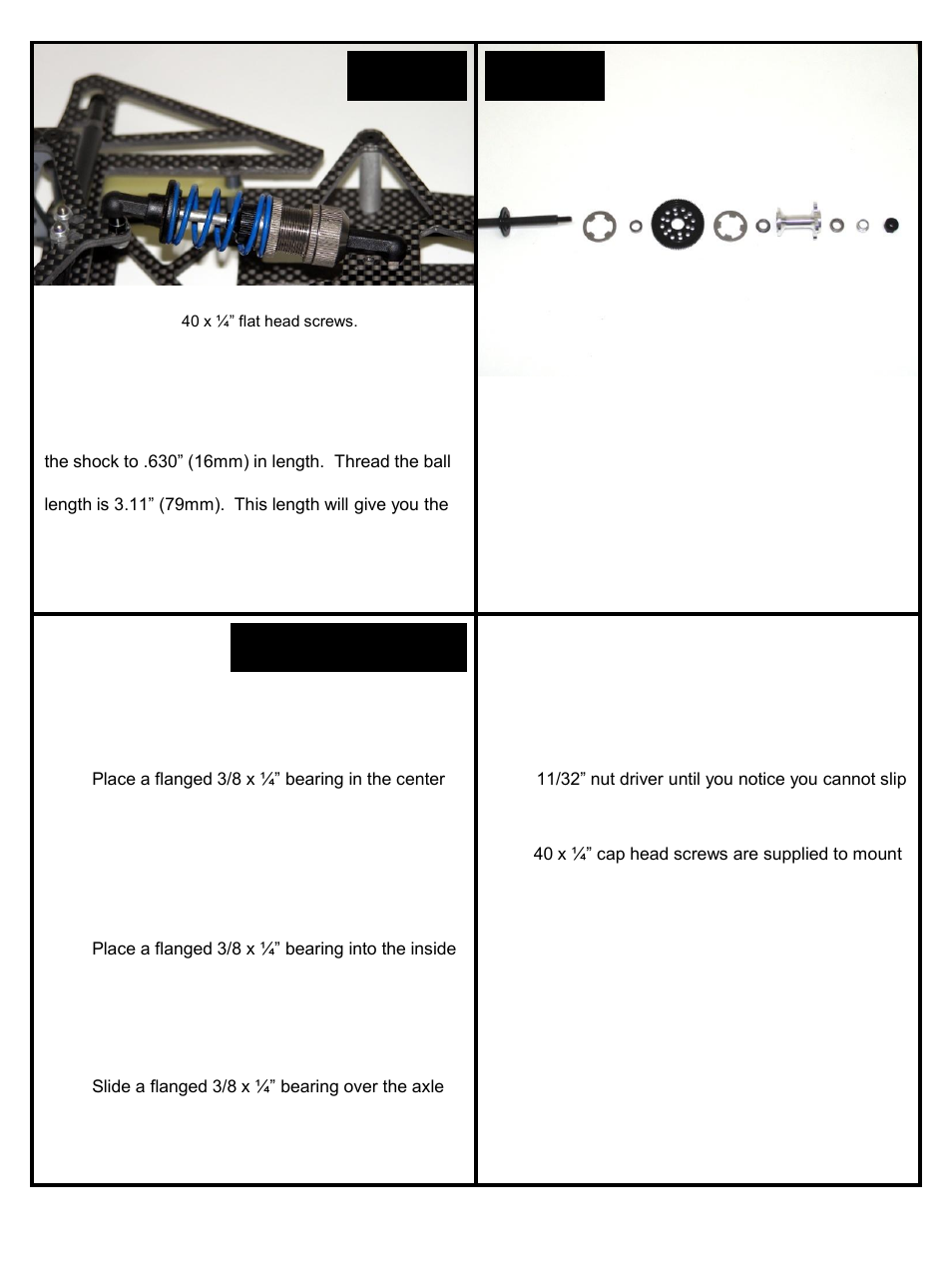 Step 21, Step 22 step 22 continued | BMI Racing DB10T User Manual | Page 9 / 13