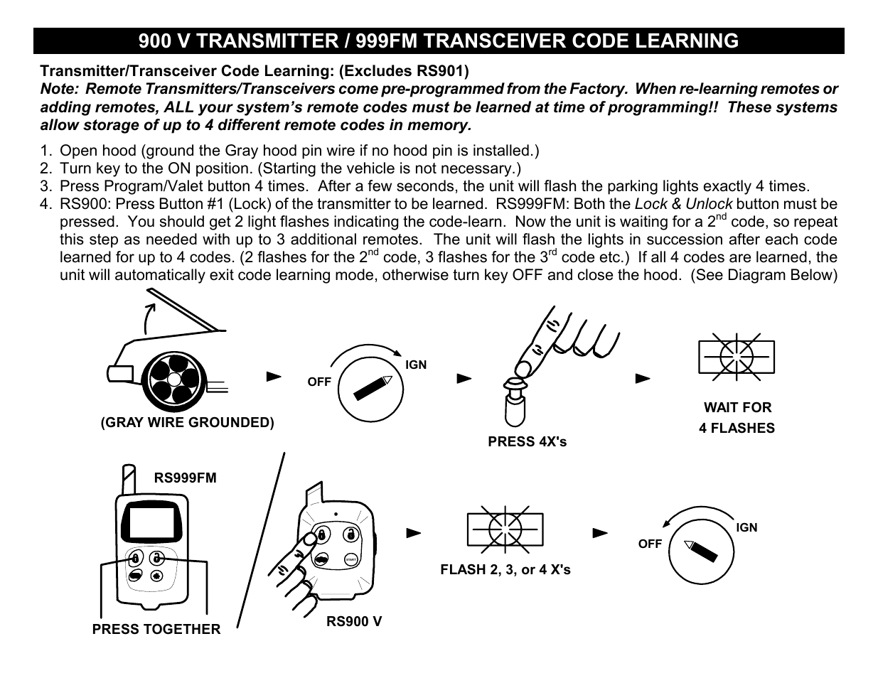 Crimestopper Security Products RS999 User Manual | Page 19 / 26