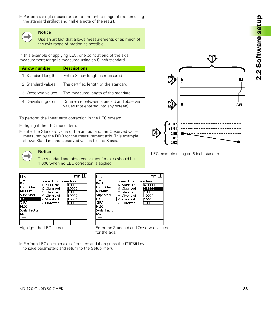 2 s o ft wa re s e tu p | HEIDENHAIN ND 100 User Manual User Manual | Page 83 / 116