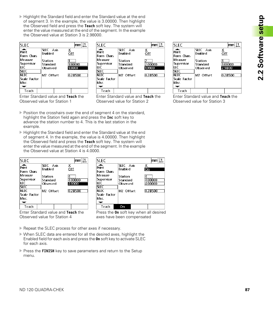 2 s o ft wa re s e tu p | HEIDENHAIN ND 100 User Manual User Manual | Page 87 / 116