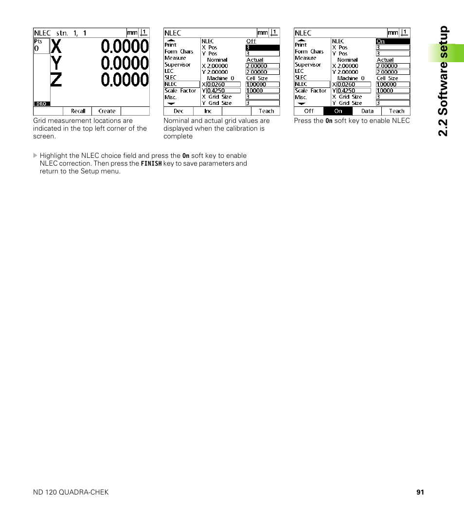 2 s o ft wa re s e tu p | HEIDENHAIN ND 100 User Manual User Manual | Page 91 / 116