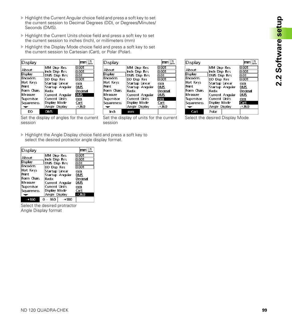 2 s o ft wa re s e tu p | HEIDENHAIN ND 100 User Manual User Manual | Page 99 / 116