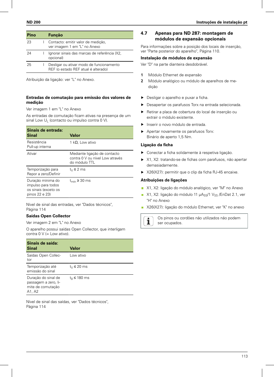 HEIDENHAIN ND 200 User Manual | Page 111 / 156