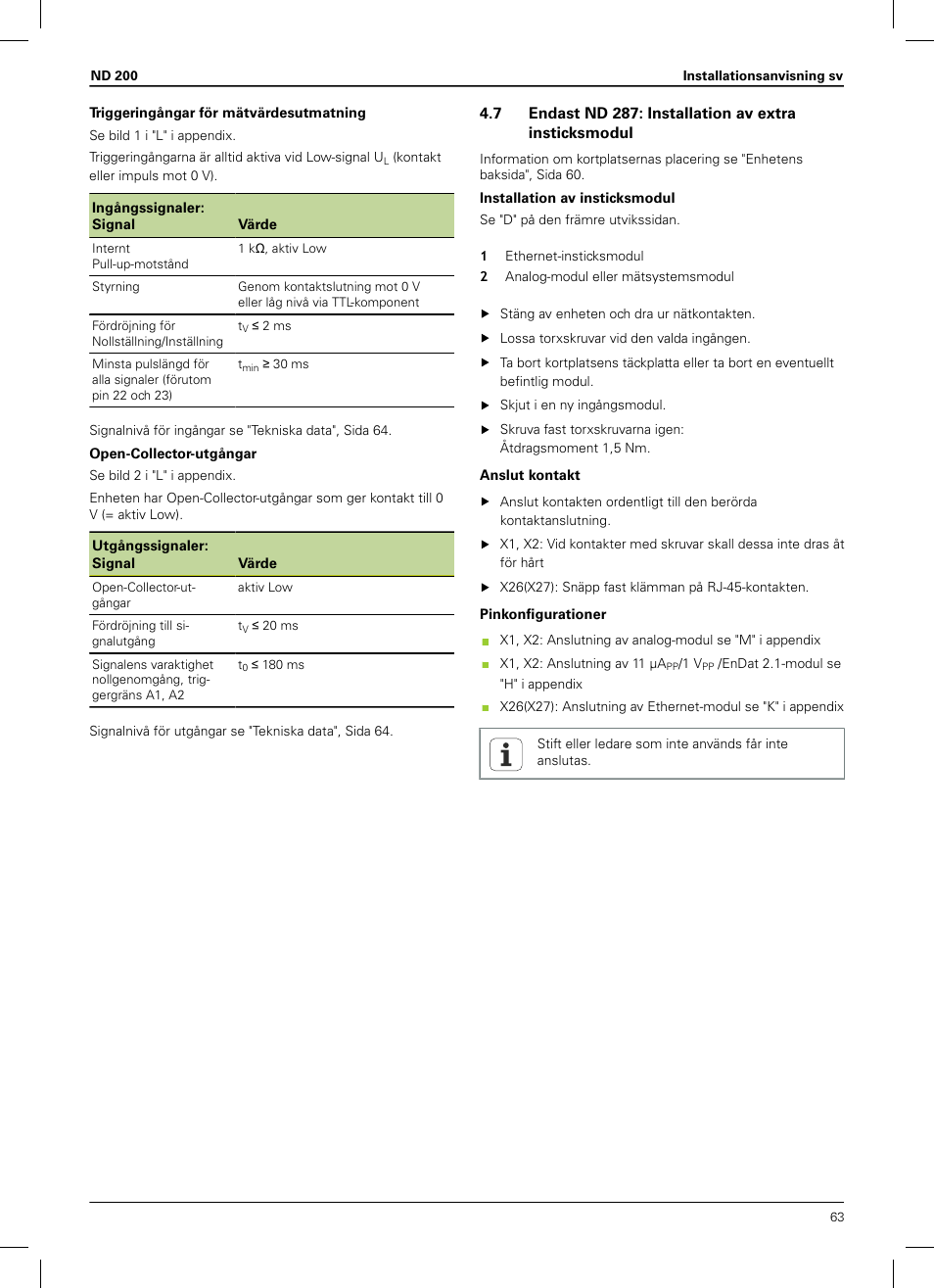 HEIDENHAIN ND 200 User Manual | Page 61 / 156