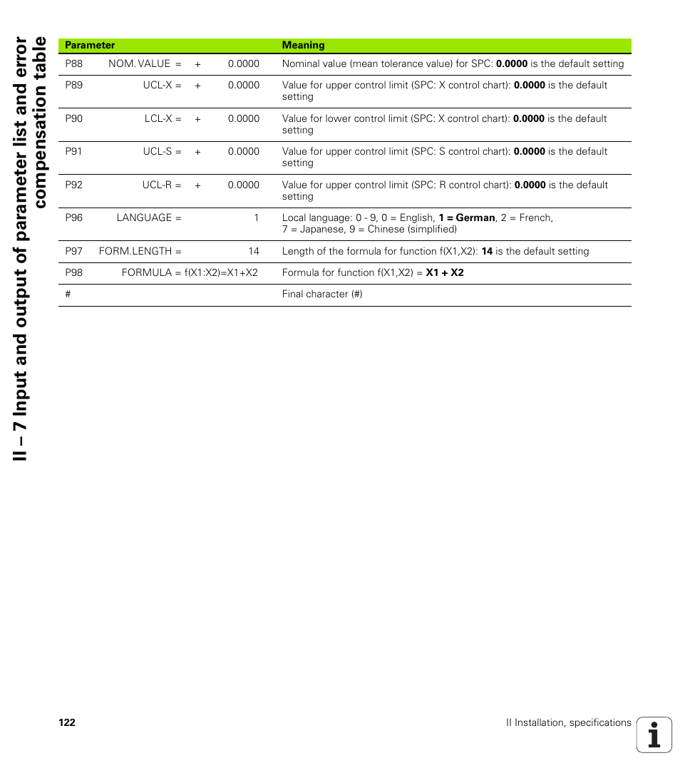 HEIDENHAIN ND 287 User Manual User Manual | Page 122 / 147