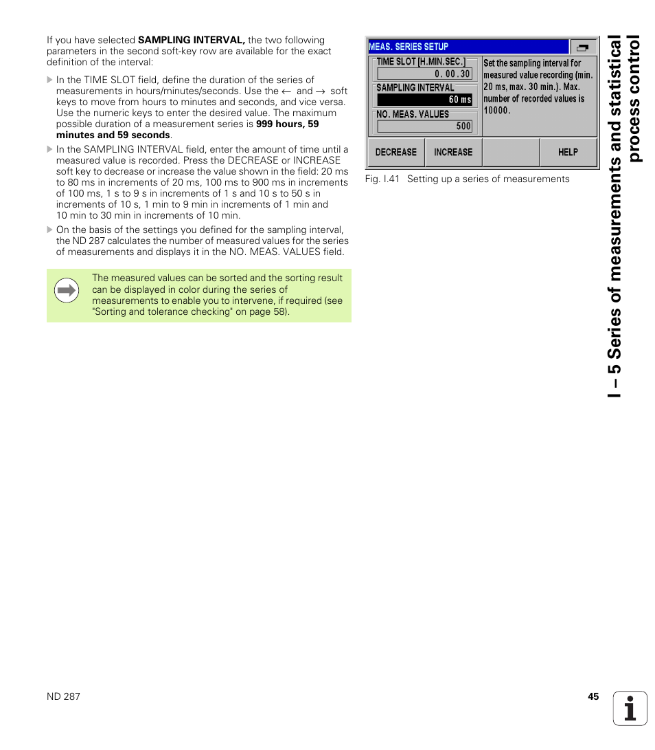 HEIDENHAIN ND 287 User Manual User Manual | Page 45 / 147