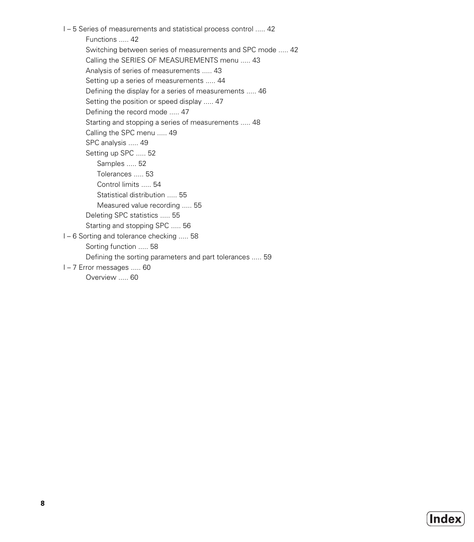 HEIDENHAIN ND 287 User Manual User Manual | Page 8 / 147