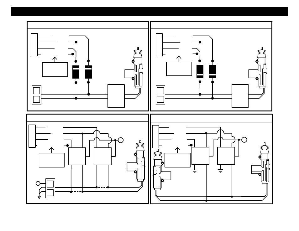 Basic door lock diagrams | Crimestopper Security Products EZ-95FM User Manual | Page 6 / 32