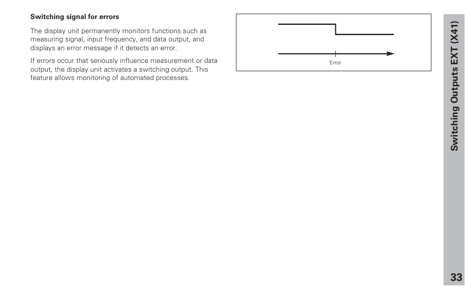 Switching outputs ext (x41) | HEIDENHAIN ND 282 B User Manual | Page 33 / 39