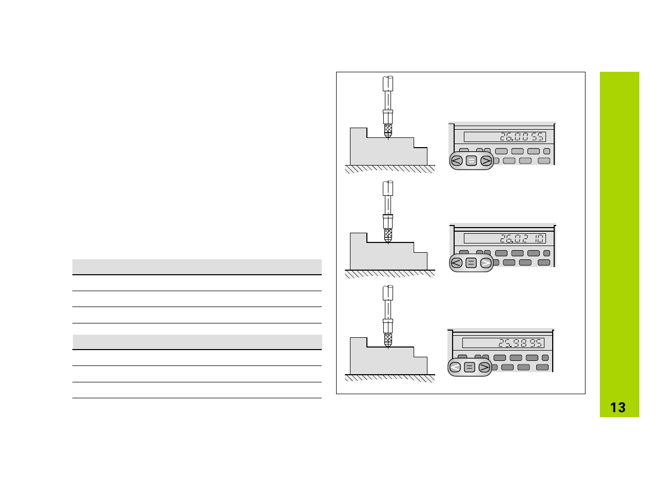 Sorting and tolerance checking | HEIDENHAIN ND 281 B v.2 User Manual | Page 13 / 65