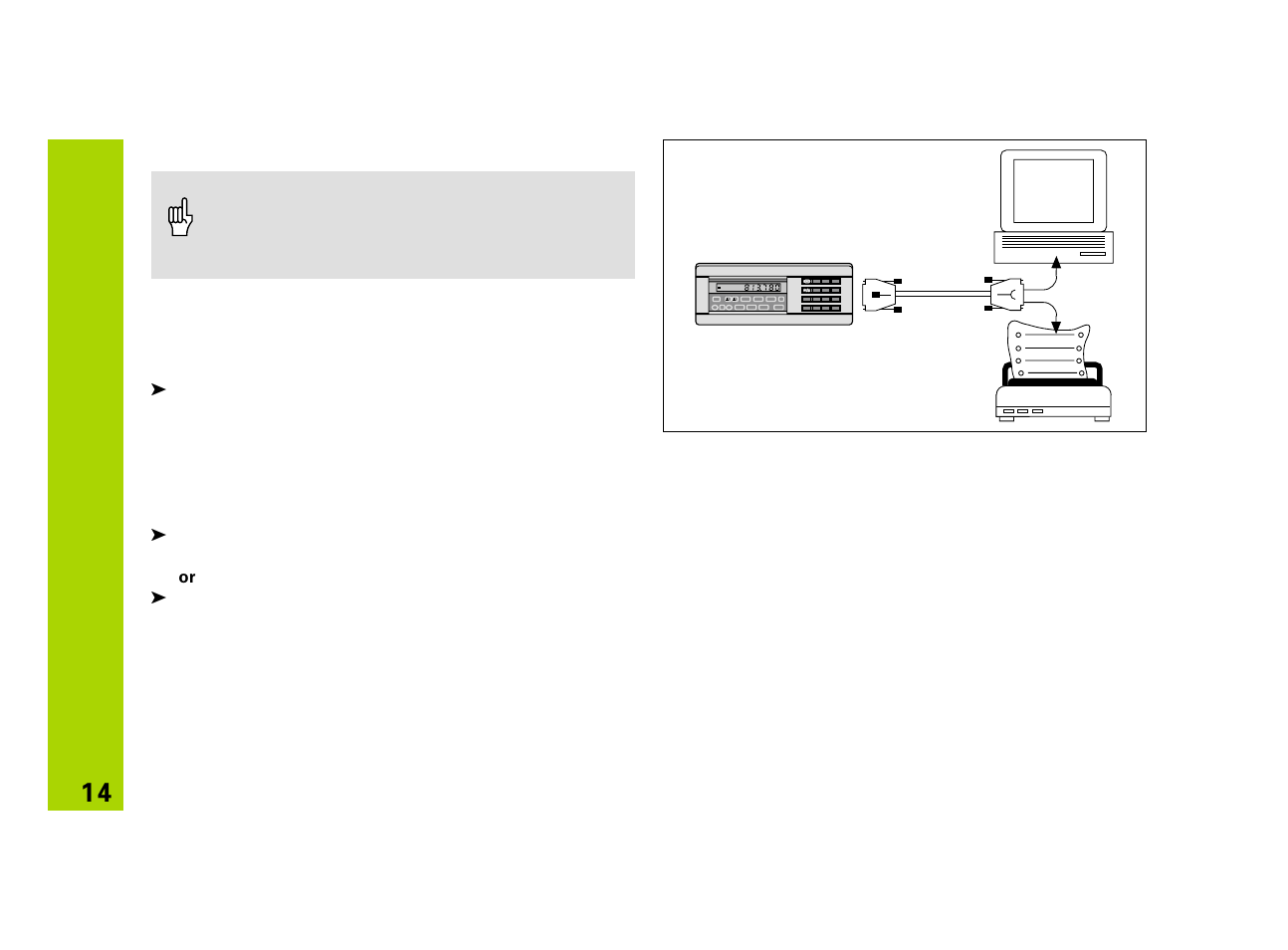 Measured value output | HEIDENHAIN ND 281 B v.2 User Manual | Page 14 / 65