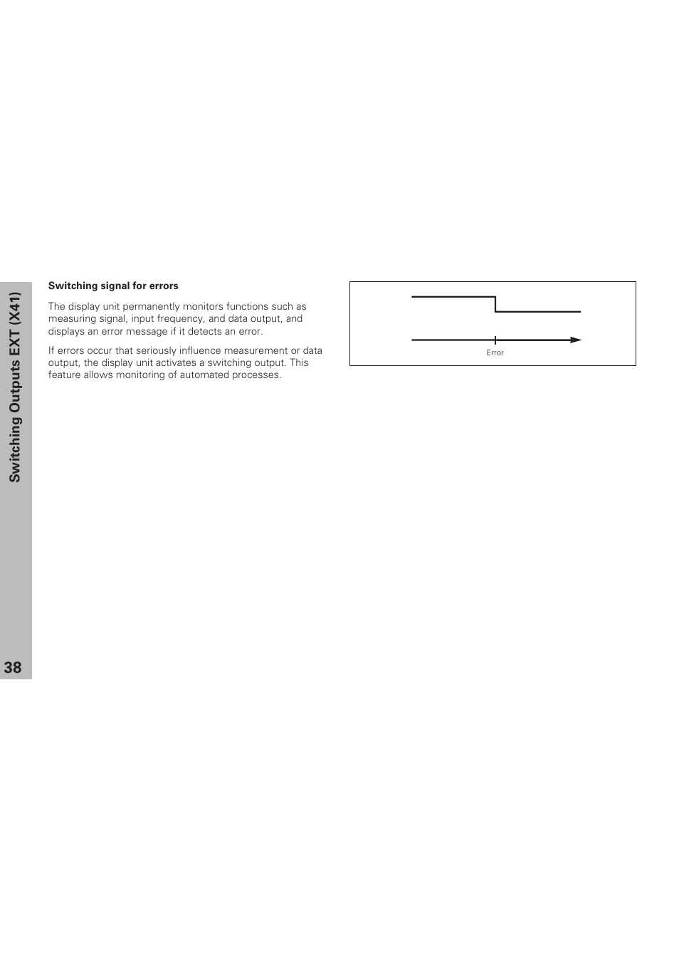 Switching outputs ext (x41) | HEIDENHAIN ND 231 B v.1 User Manual | Page 38 / 44