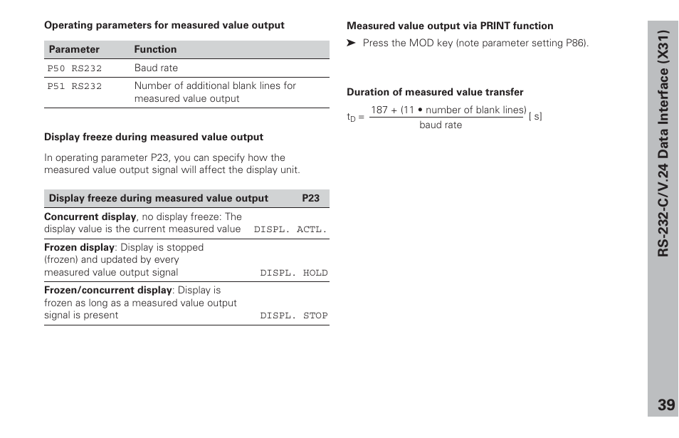 HEIDENHAIN ND 231 B v.2 User Manual | Page 39 / 56