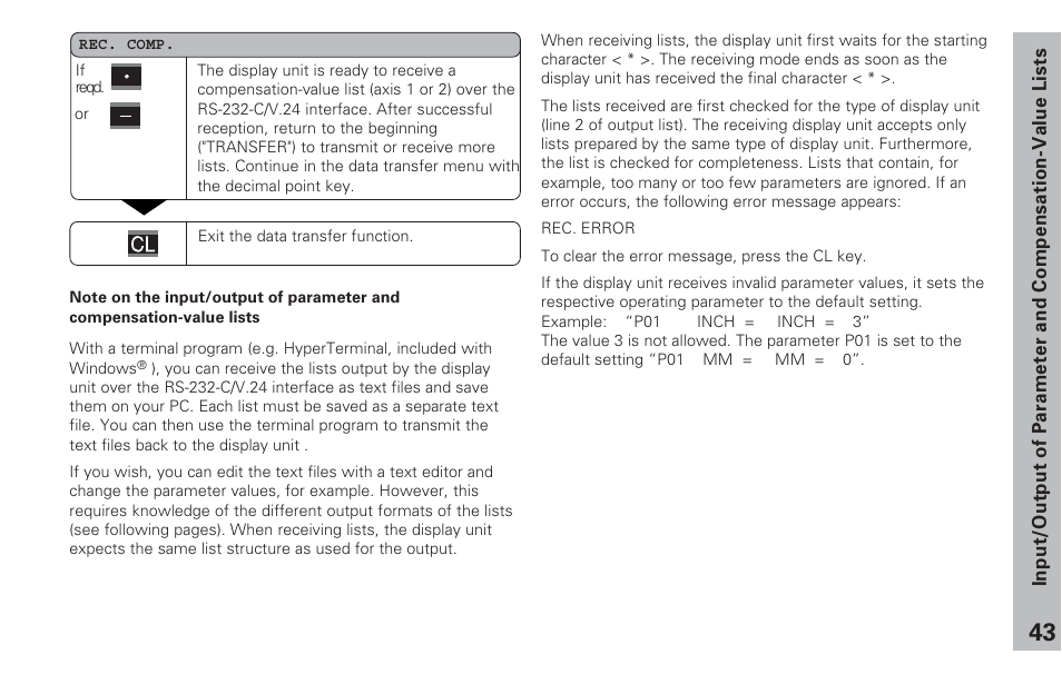 HEIDENHAIN ND 231 B v.2 User Manual | Page 43 / 56