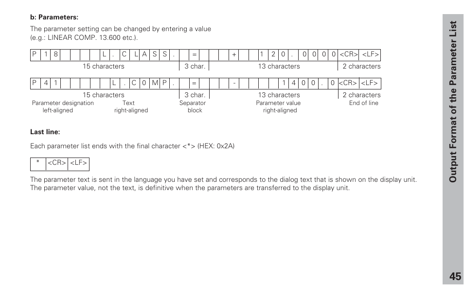 HEIDENHAIN ND 231 B v.2 User Manual | Page 45 / 56