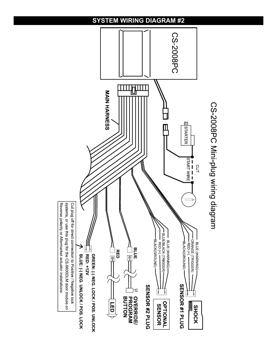 System wiring diagram #2 | Crimestopper Security Products CS-2008PC User Manual | Page 6 / 19