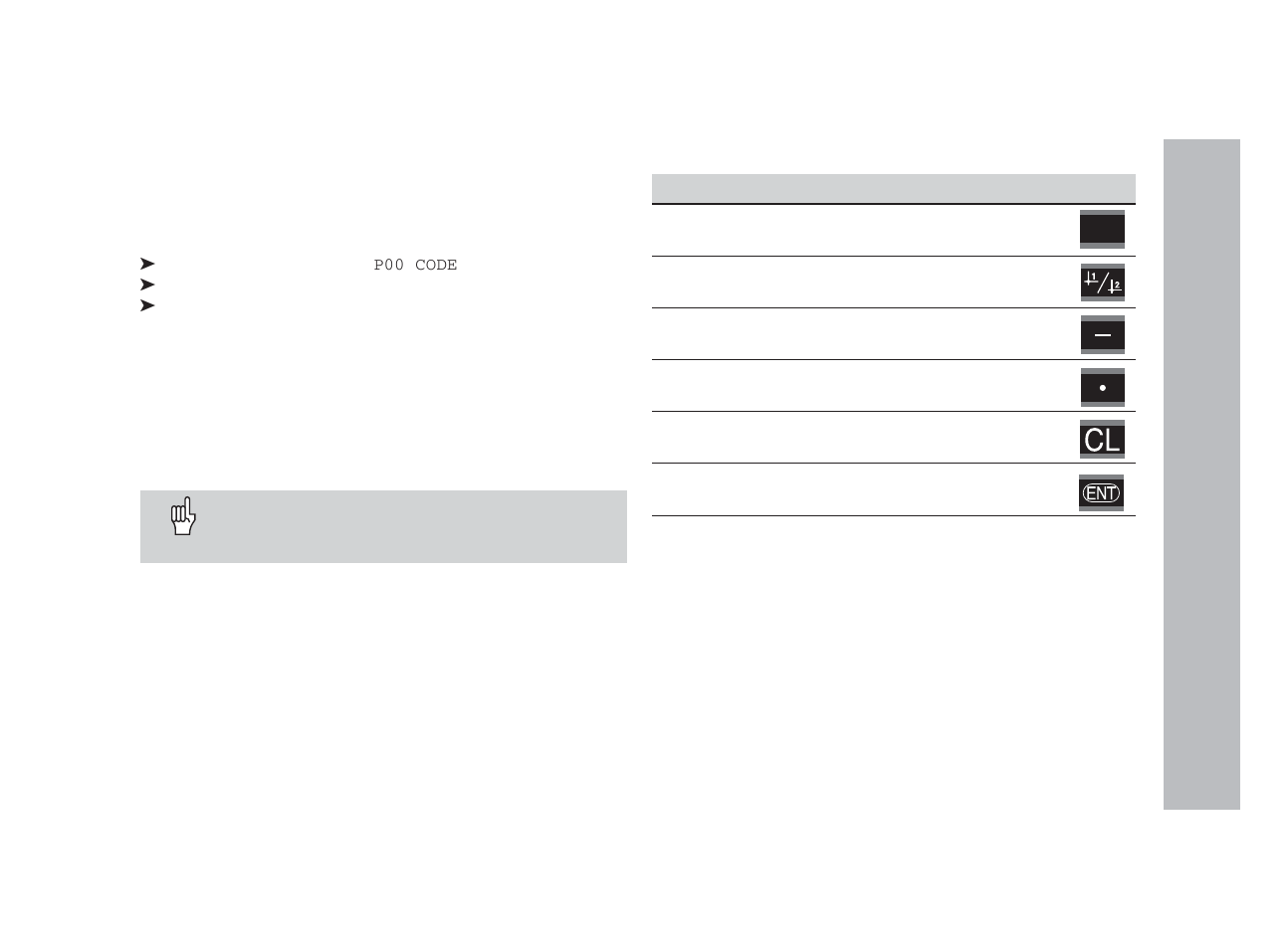 Operating parameters | HEIDENHAIN ND 221 B v.2 User Manual | Page 15 / 45