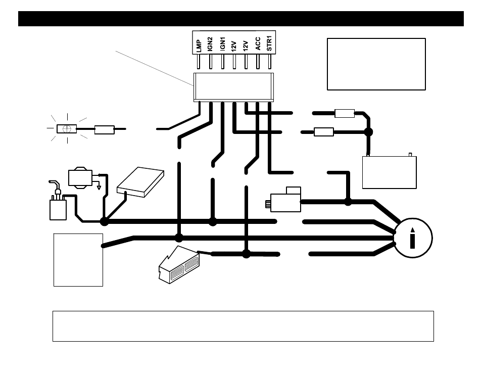 Wiring: 7-pin high-current connector, Ign 2 acc 2 top, Start 2 | Crimestopper Security Products EZ-31DP User Manual | Page 9 / 28