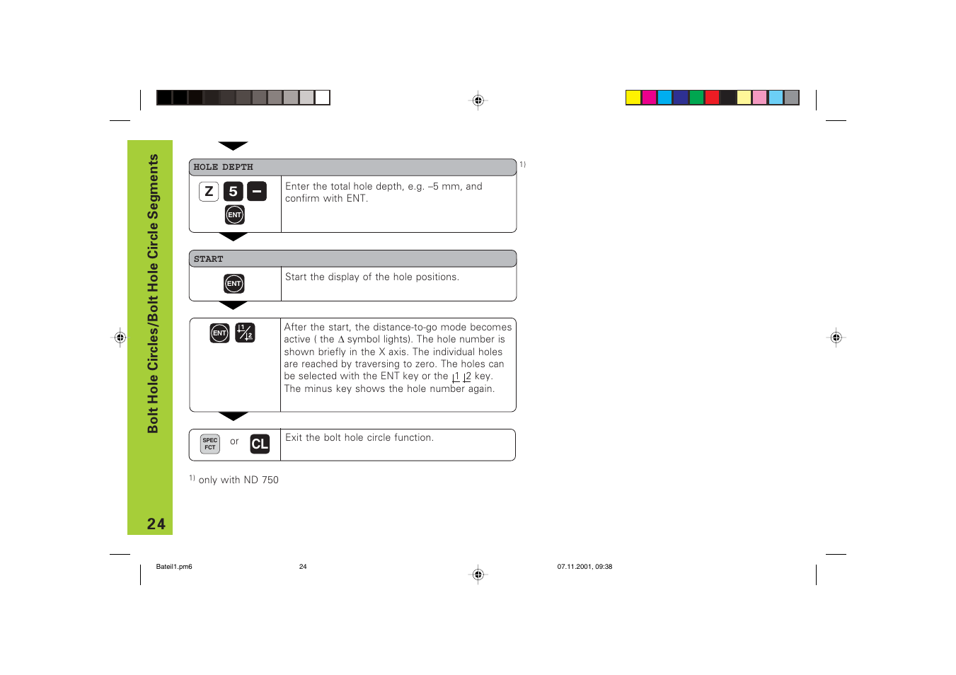 HEIDENHAIN ND 710 v.3 User Manual | Page 24 / 46