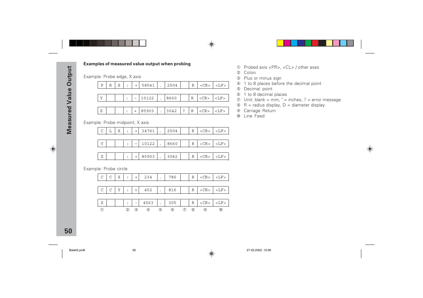 HEIDENHAIN ND 720 v.3 User Manual | Page 50 / 72