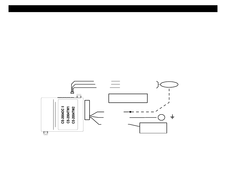 Wiring | Crimestopper Security Products SERIES II CS-2004TW2 User Manual | Page 5 / 27