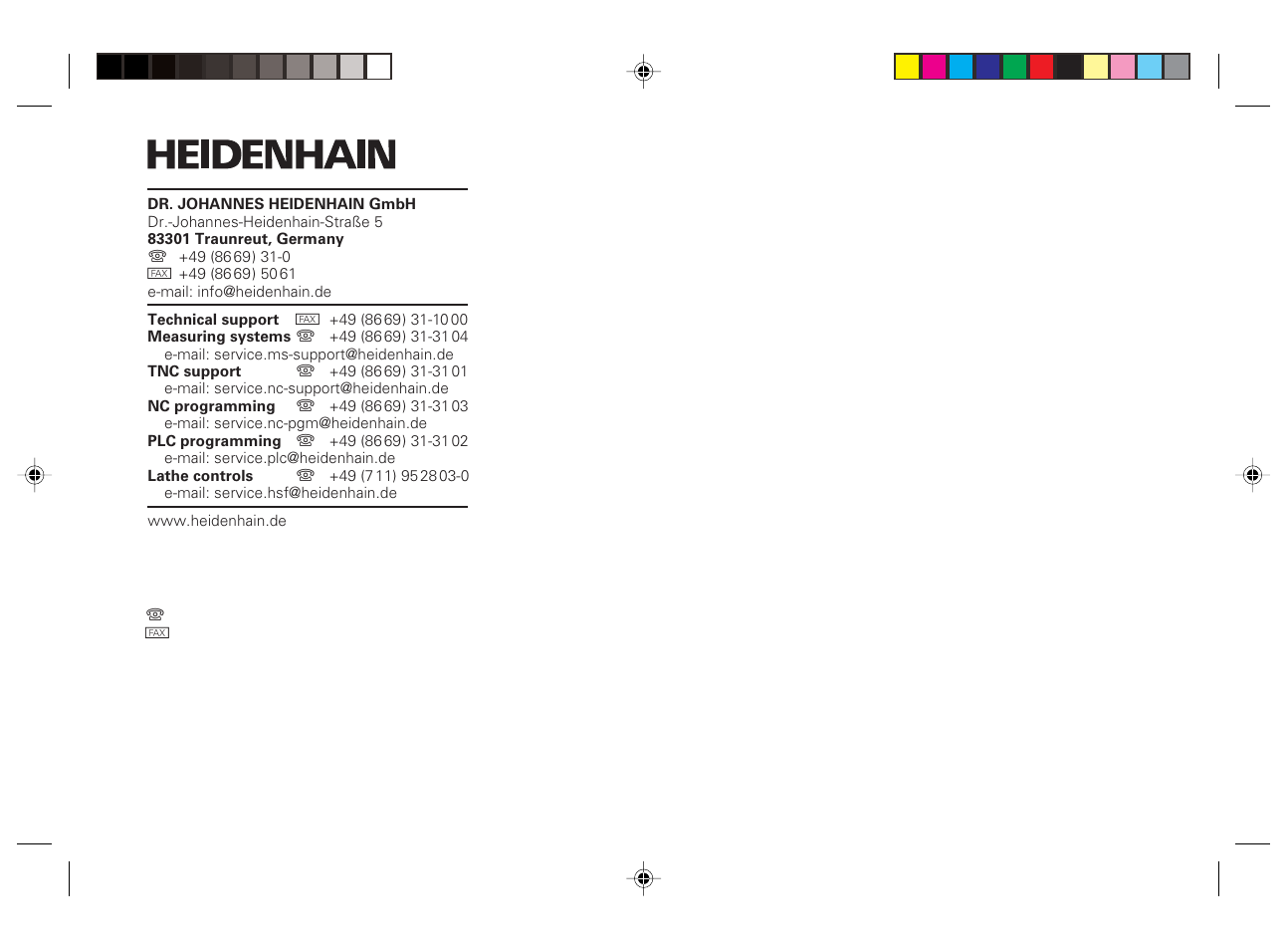 HEIDENHAIN ND 730 v.3 User Manual | Page 41 / 41