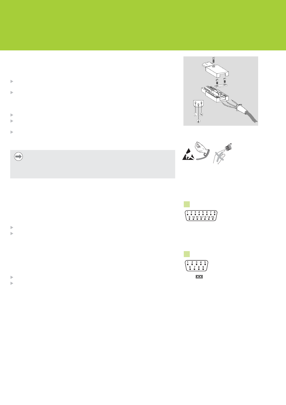 Nd 780 istruzioni di installazione, Collegamenti dell'interfaccia dati | HEIDENHAIN ND 780 Installation User Manual | Page 24 / 132