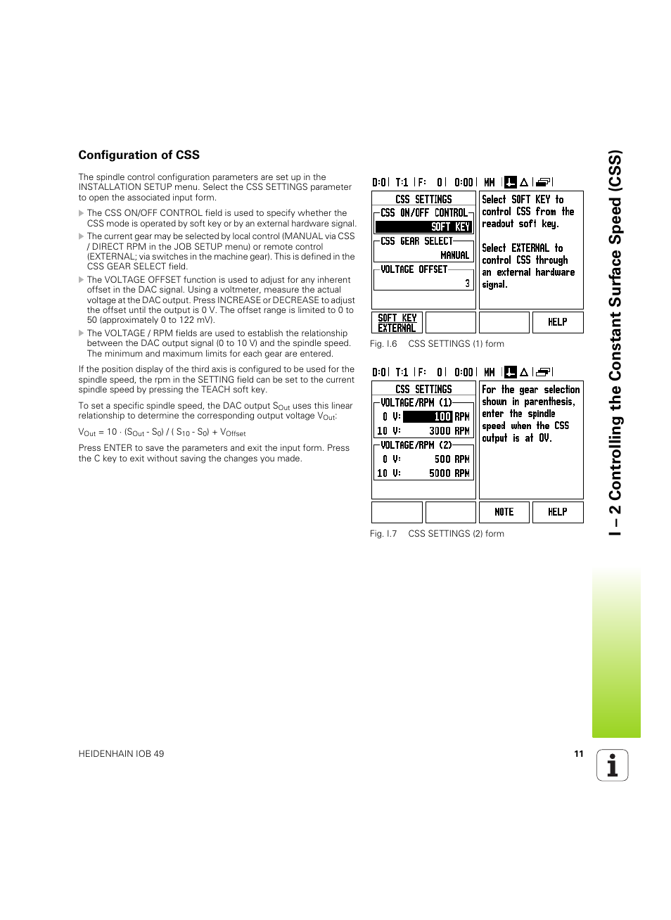 Configuration of css | HEIDENHAIN IOB 49 User Manual | Page 11 / 21