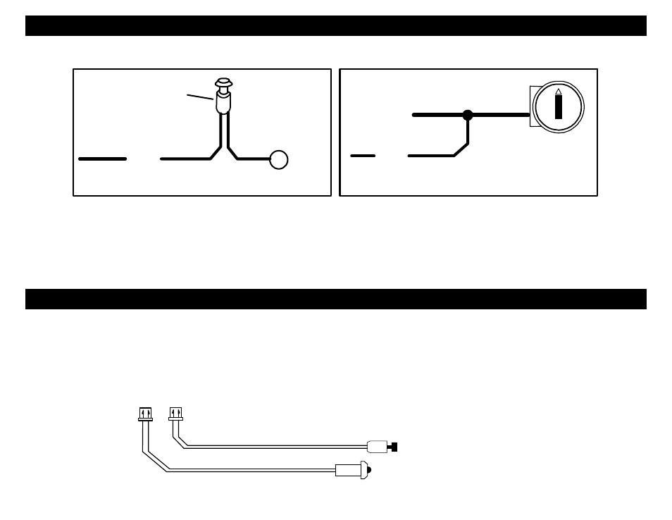 Wiring: 5-pin connector cont, Optional car jack wiring, Controlled w/switch | Full-time carjack | Crimestopper Security Products SP-400 User Manual | Page 9 / 32