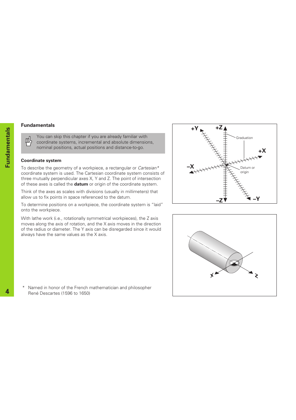 Fundamentals | HEIDENHAIN ND 930 User Manual | Page 4 / 47