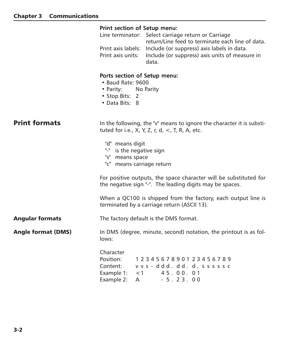 Print formats | HEIDENHAIN ND 1100 User Manual | Page 40 / 81