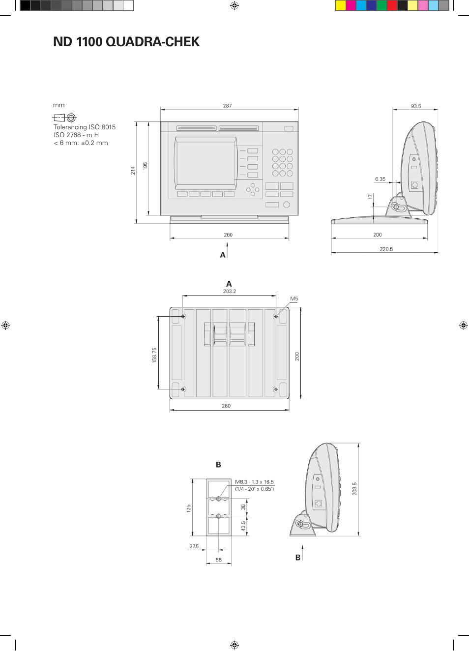 Nd 1100 quadra-chek | HEIDENHAIN ND 1100 Quick Start User Manual | Page 31 / 36