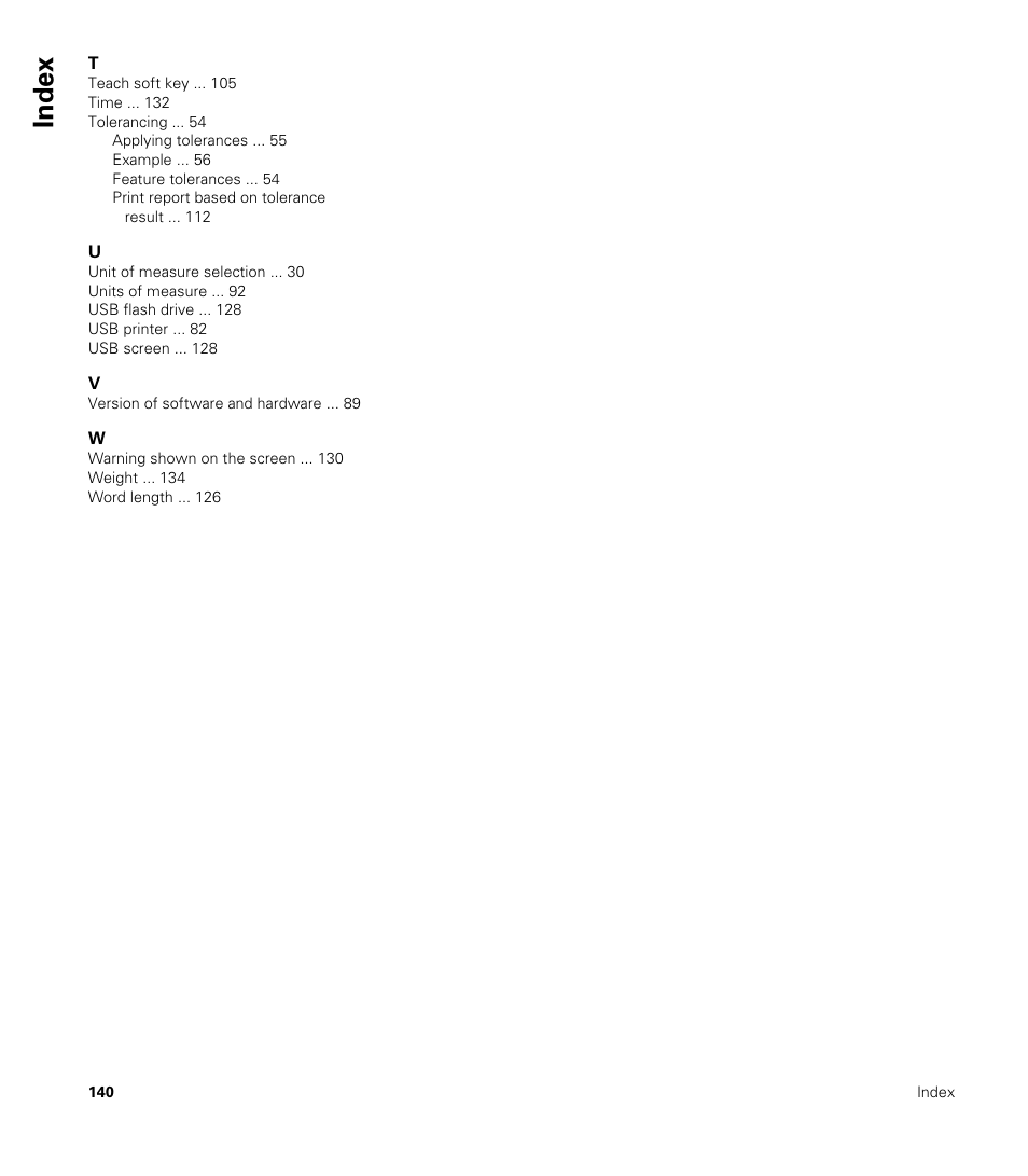 Index | HEIDENHAIN ND 1200 User Manual | Page 140 / 141