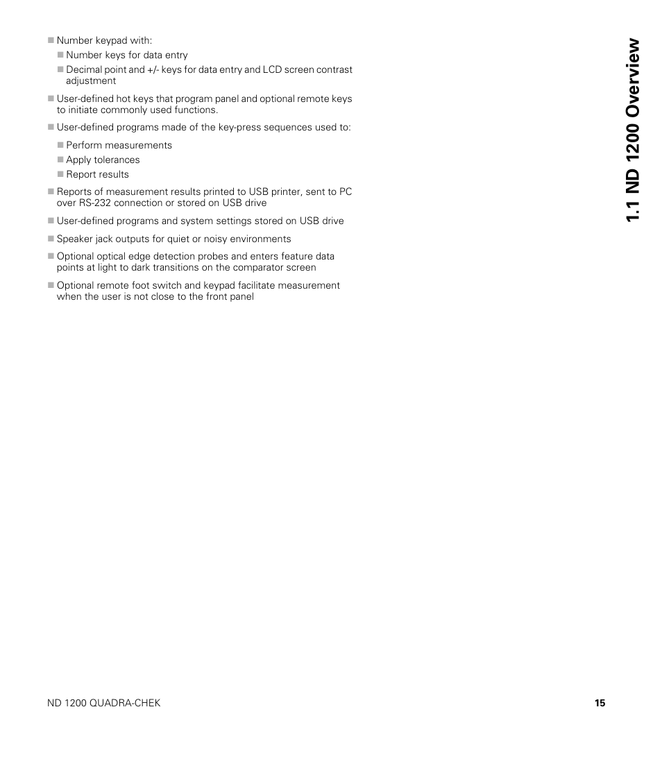 HEIDENHAIN ND 1200 User Manual | Page 15 / 141