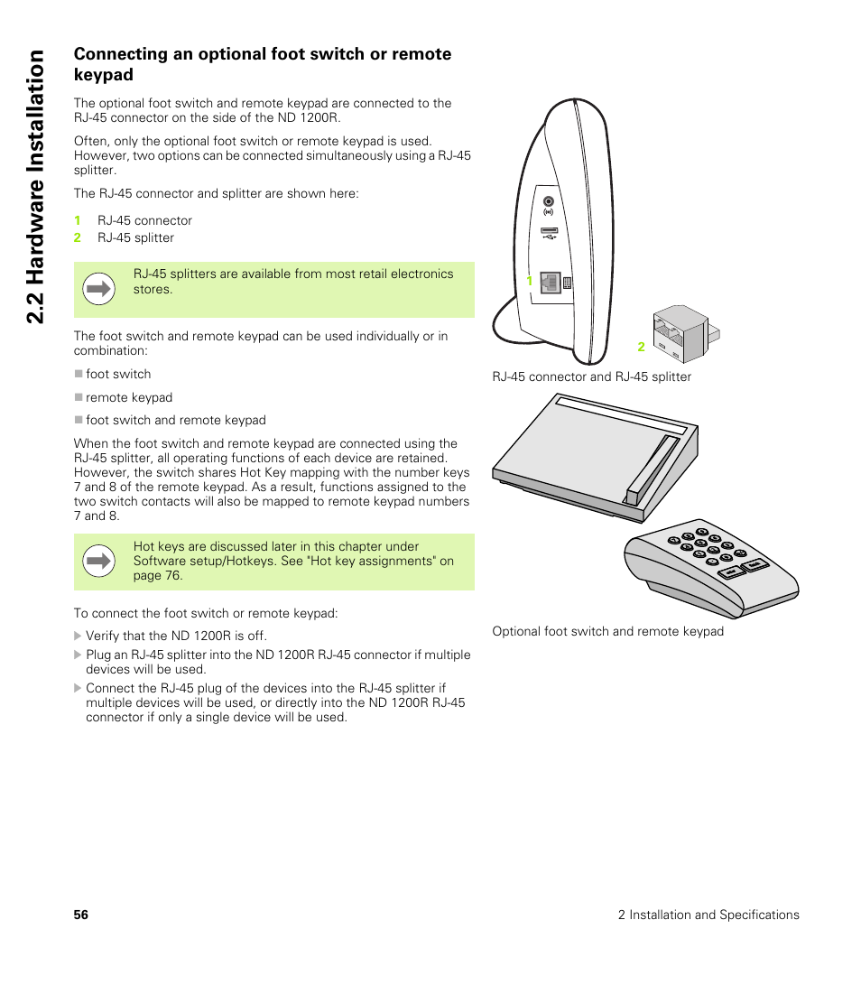 HEIDENHAIN ND 1200R User Manual | Page 56 / 98