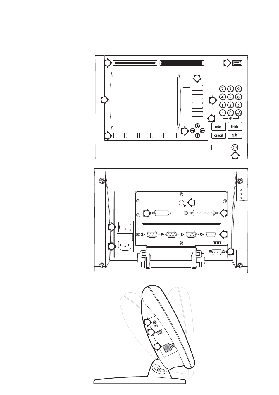 Nd 1200 r radial | HEIDENHAIN ND 1200R Quick Start User Manual | Page 2 / 11