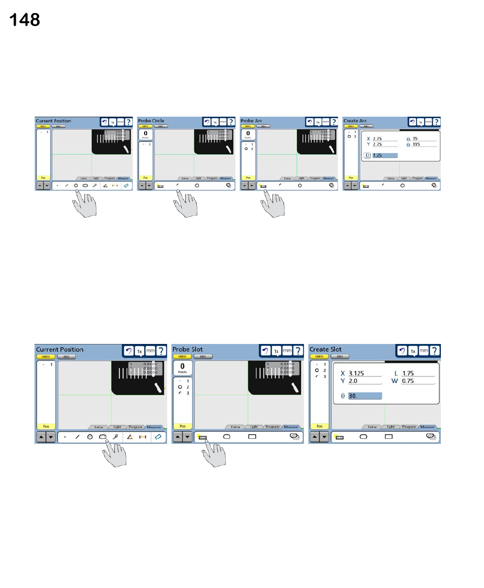 HEIDENHAIN ND 1300 VED and Crosshair Systems User Manual | Page 168 / 331