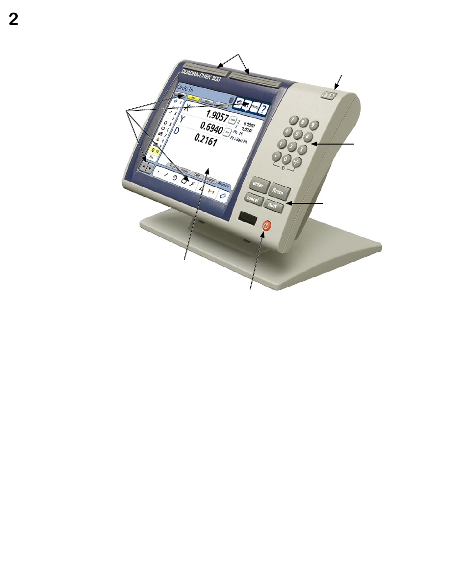 Qc-300 series user’s guide | HEIDENHAIN ND 1300 VED and Crosshair Systems User Manual | Page 22 / 331