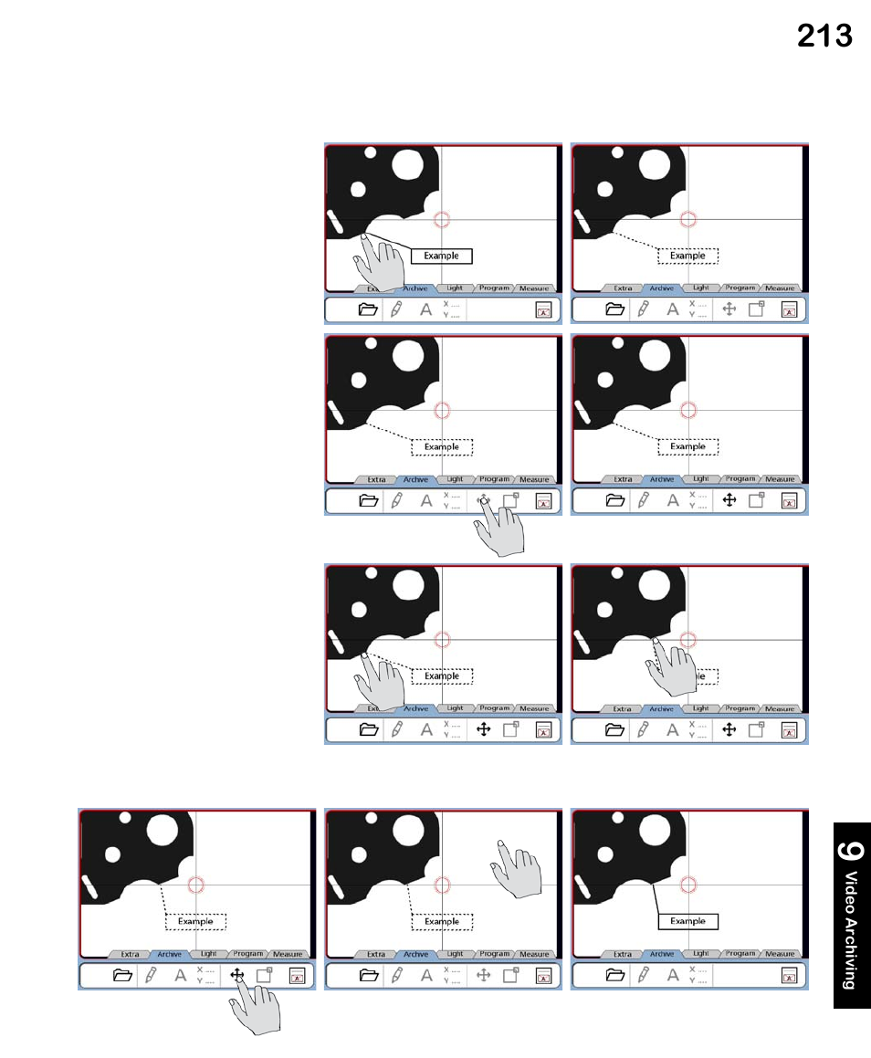 HEIDENHAIN ND 1300 VED and Crosshair Systems User Manual | Page 233 / 331