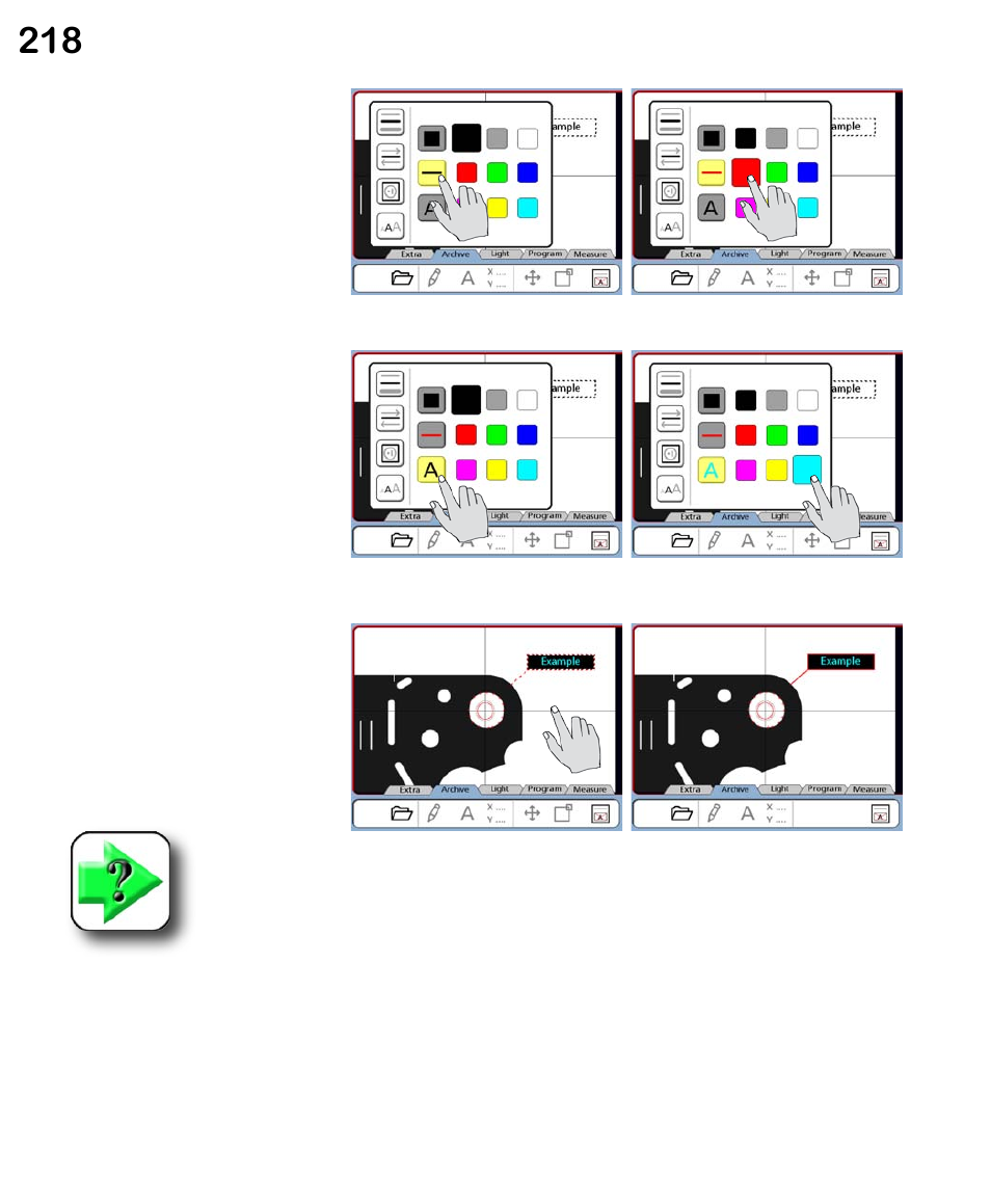 HEIDENHAIN ND 1300 VED and Crosshair Systems User Manual | Page 238 / 331