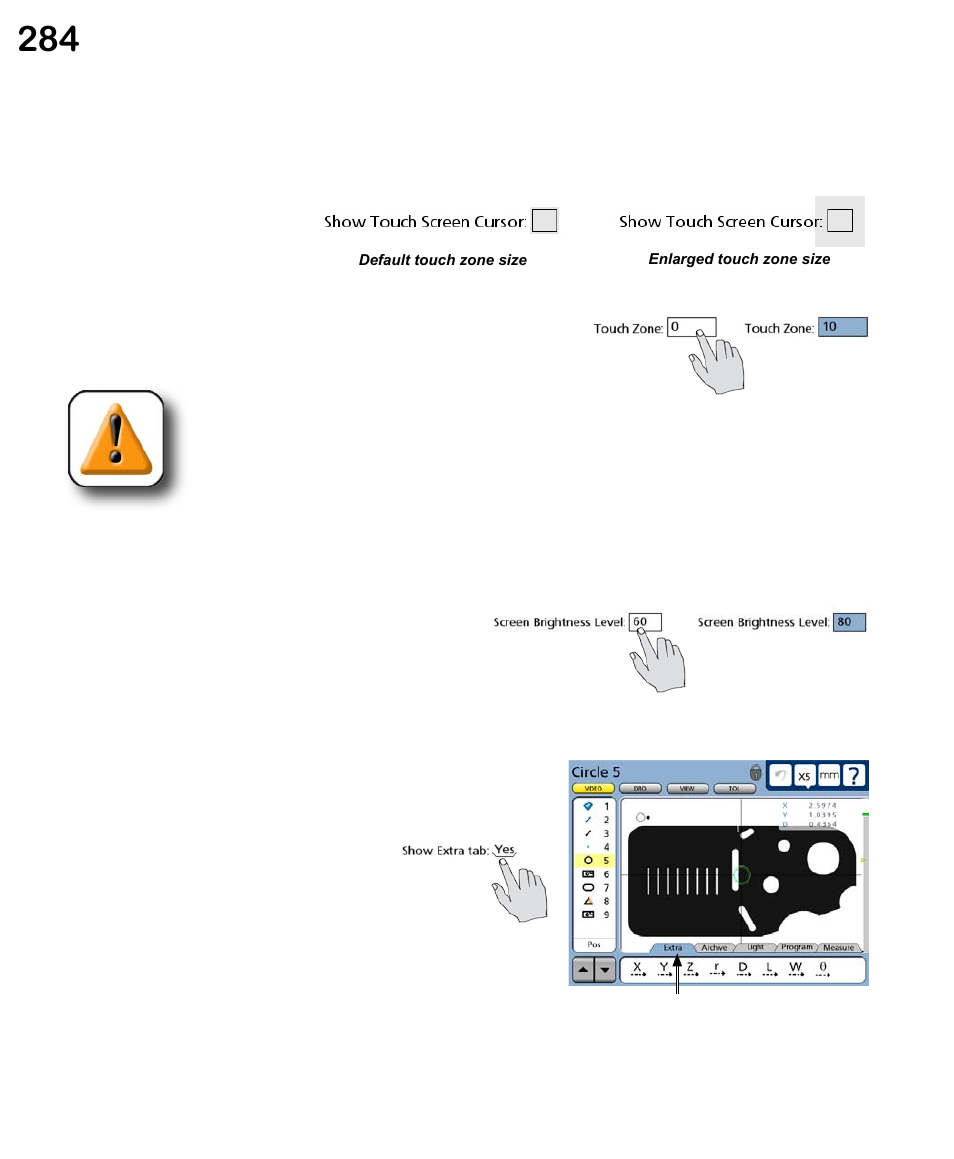 HEIDENHAIN ND 1300 VED and Crosshair Systems User Manual | Page 304 / 331